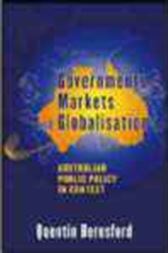 Governments, Markets and Globalisation