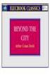 Beyond the City