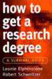 How to Get a Research Degree