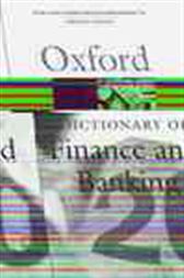 Oxford Dictionary of Finance and Banking