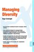 Managing Diversity