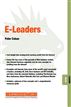 E-Leaders