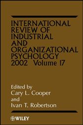International Review of Industrial and Organizational Psychology