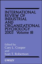 International Review of Industrial and Organizational Psychology