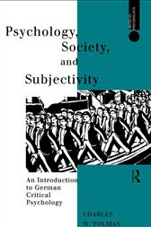 Psychology, Society and Subjectivity