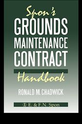 Spon's Grounds Maintenance Contract Handbook