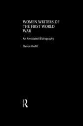 Women Writers of the First World War