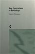 Key Quotations in Sociology