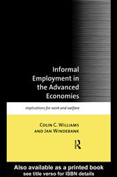 Informal Employment in Advanced Economies