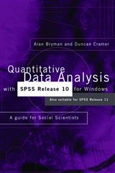 Quantitative Data Analysis with SPSS Release 10 for Windows