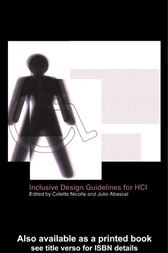 Inclusive Design Guidelines for Human-Computer Interaction