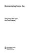 Restructuring 'Korea Inc.'