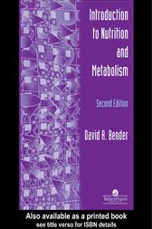 Introduction To Nutrition and Metabolism