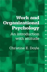 Work and Organizational Psychology