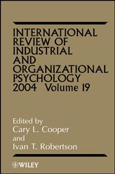International Review of Industrial and Organizational Psychology