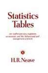 Statistics Tables
