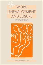 Work, Unemployment and Leisure