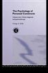 Psychology of Personal Constructs: Volume Two