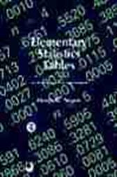 Elementary Statistics Tables