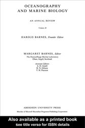 Oceanography And Marine Biology: Volume 28