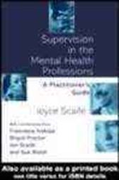 Supervision in the Mental Health Professions
