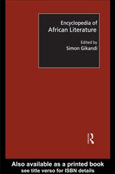 Encyclopedia of African Literature