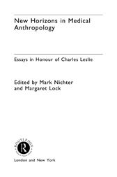 New Horizons in Medical Anthropology