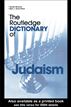 Routledge Dictionary of Judaism