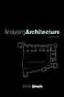 Analysing Architecture