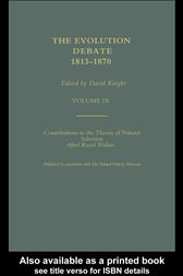 Alfred Russell Wallace Contributions to the theory of