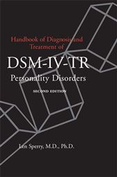 Handbook of Diagnosis and Treatment of DSM-IV Personality