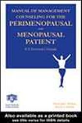 Manual of Management Counseling for the Perimenopausal and Menopausal Patient