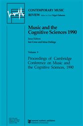 Music and the Cognitive Sciences