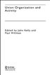 Union Organization and Activity