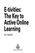 E-tivities