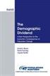 The Demographic Dividend
