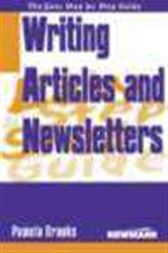 Easy Step by Step Guide to Writing Articles and Newsletters