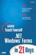 Sams Teach Yourself .NET Windows Forms in 21 Days, Adobe Reader