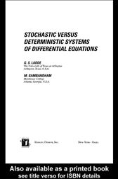 Stochastic Versus Deterministic Systems of Differential Equations
