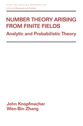 Number Theory Arising from Finite Fields