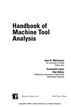 Handbook of Machine Tool Analysis