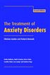 The Treatment of Anxiety Disorders