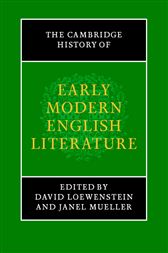 The Cambridge History of Early Modern English Literature