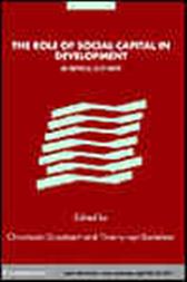 The Role of Social Capital in Development