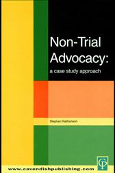 Non-trial Advocacy
