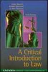 Critical Introduction To Law