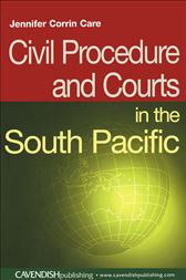 Civil Procedure & Courts In The South Pacific