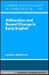 Alliteration and Sound Change in Early English