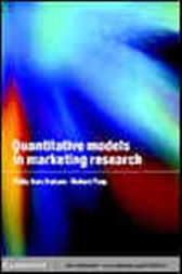 Quantitative Models in Marketing Research