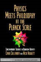 Physics Meets Philosophy at the Planck Scale